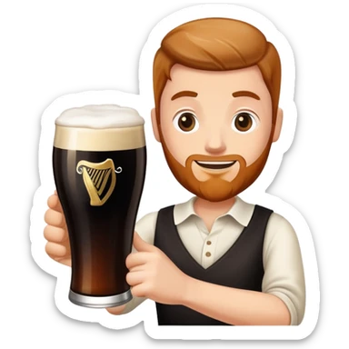 Guiness cheers sticker