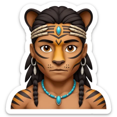 jaguar human sticker