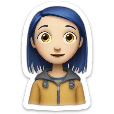 coraline sticker