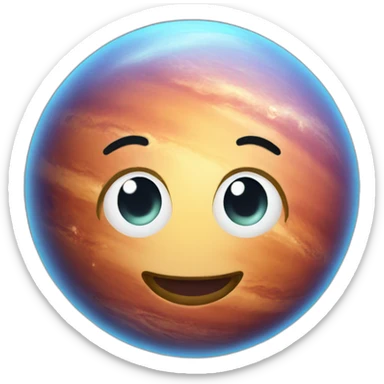 venus planet emoji sticker