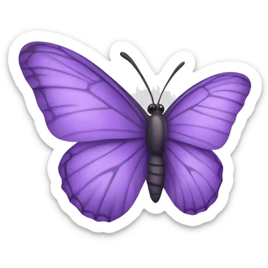 Lavanda butterfly  sticker
