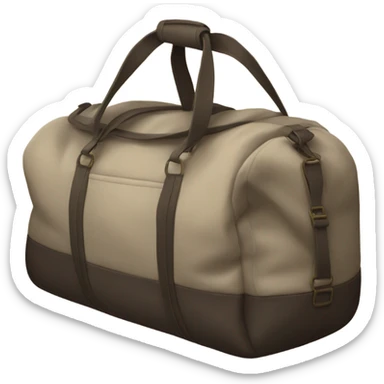 Duffel bag sticker