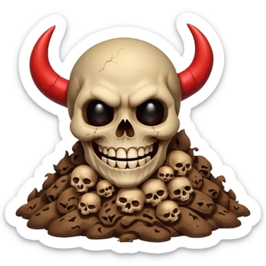 🤡💩😈💀 sticker