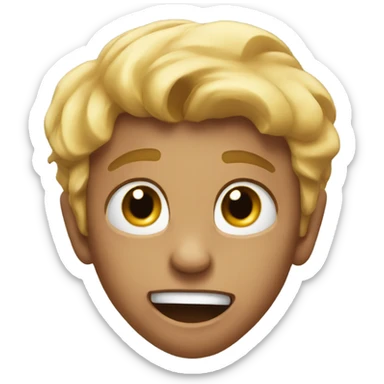 Heart pounding sticker