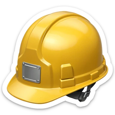 work helmet sticker