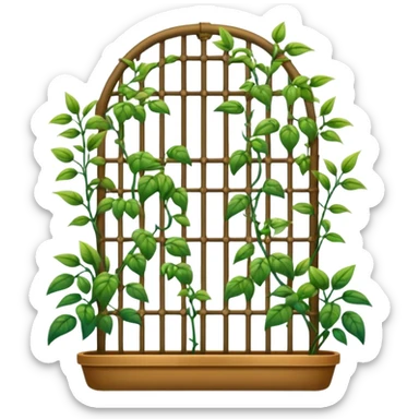 Plant Trellis sticker