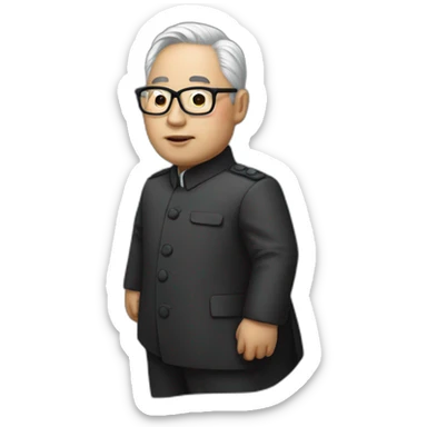 kim jongun sticker