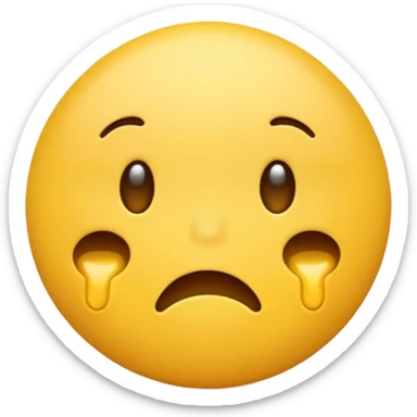 stomach ache emoji sticker