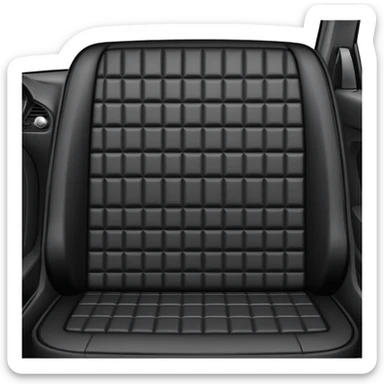 car interior with sound deadening material being installed, soundproofing a vehicle sticker