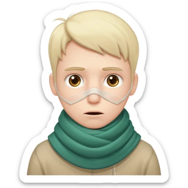 bad health sick cold sticker