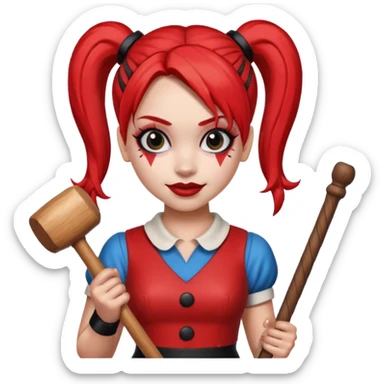 harley quinn sticker