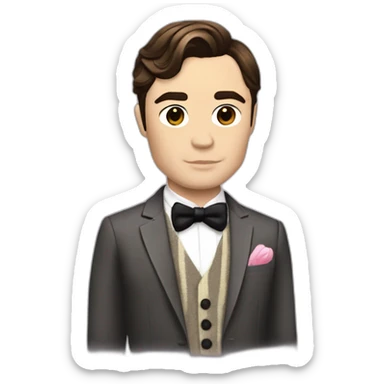 Gossip Girl Chuck Bass sticker