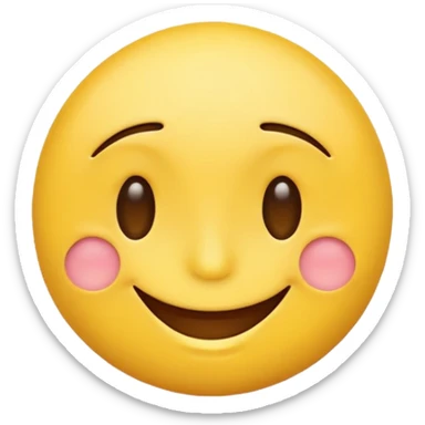 Emoji, smiley face with 1 eye closed sticker