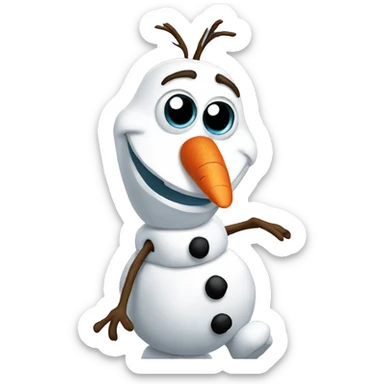 olaf sticker