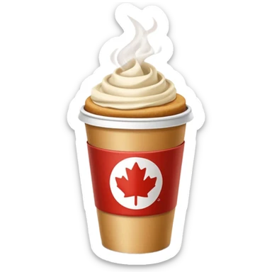 Tim Hortons Coffee 2025 sticker