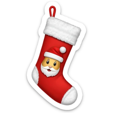 Christmas stockings sticker