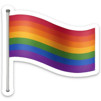 Lesbian flag sticker