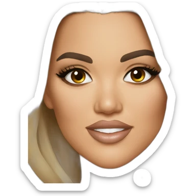 Khloe Kardashian sticker