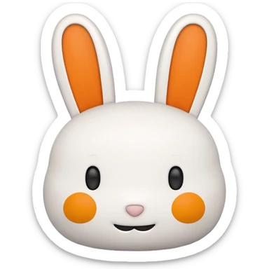 miffy face happy sticker