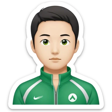 seong gi hun from squid game sticker