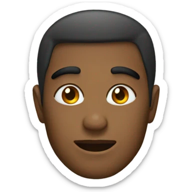 open face up book light brow cover  sticker