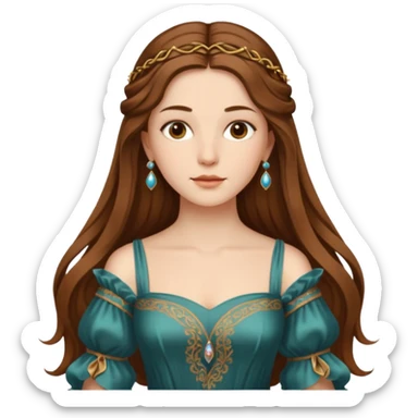 Renaissance woman sticker