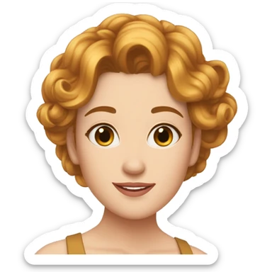 La Chronique des Bridgerton penelope rousse sticker