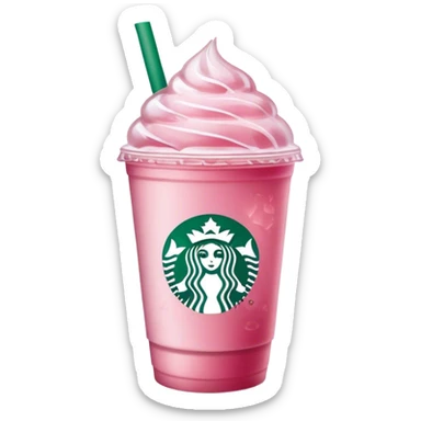 Starbucks pink drink  sticker