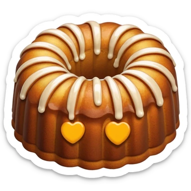 Apple filled Bundt cake  sticker