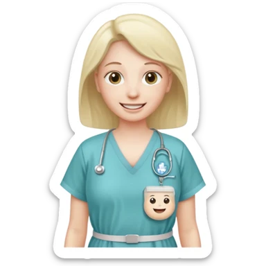 smiley with ostomy bag sticker