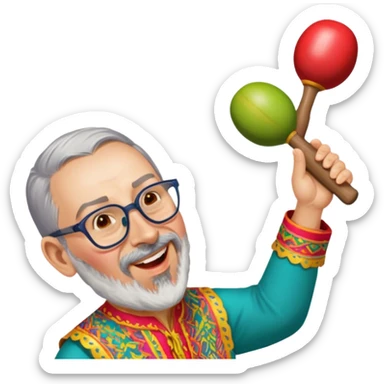 Maraca Player sticker