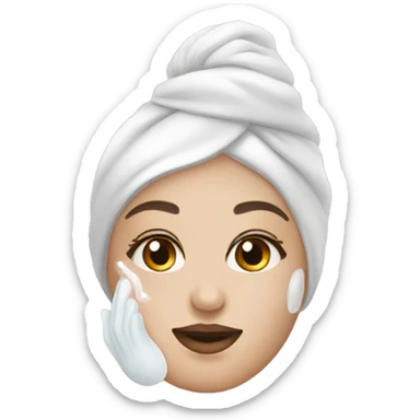 skin care cosmetics sticker