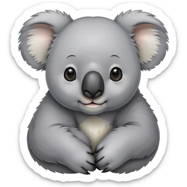 koala comes home sticker
