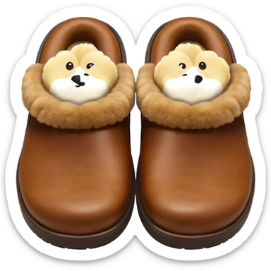 Ugg slippers sticker