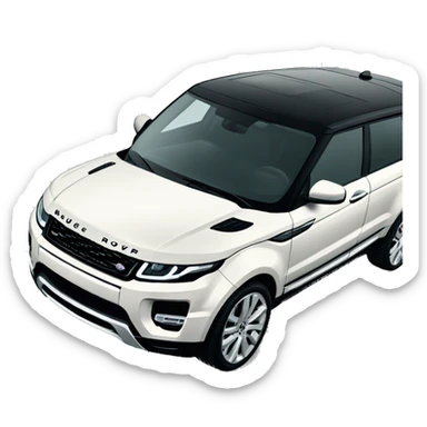 Range rover evogue sticker