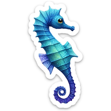 Seahorse sticker