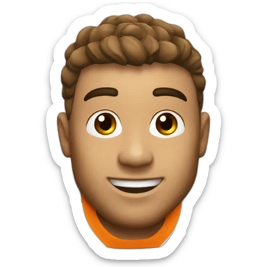 Joueur Valencia cf maillot extérieur 2024 en emoji sticker
