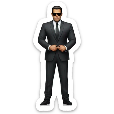 Salman khan bodyguard  sticker