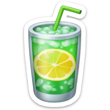 A cooler for drinks sticker