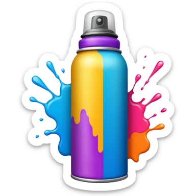 spray paint  sticker