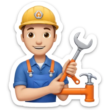 call plumber to fix sink sticker