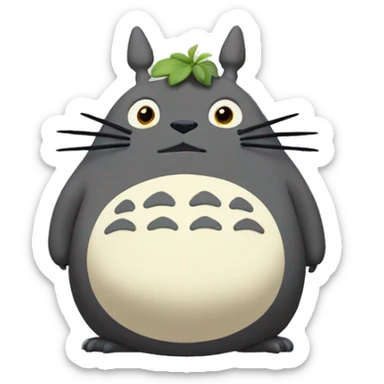 my neighbour totoro  sticker