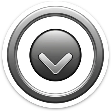 A verification badge  black and white  sticker