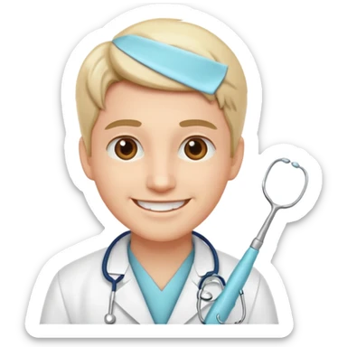 dentist sticker