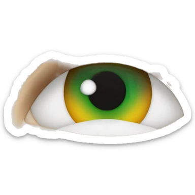 Heterochromia sticker