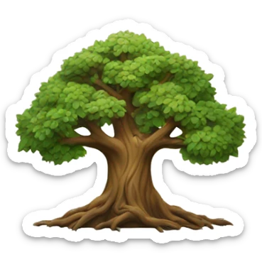 Spiritual tree sticker