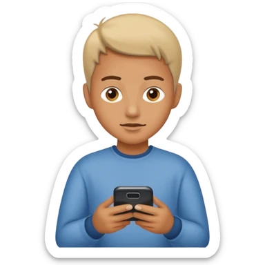 One hundred percent is texting  sticker