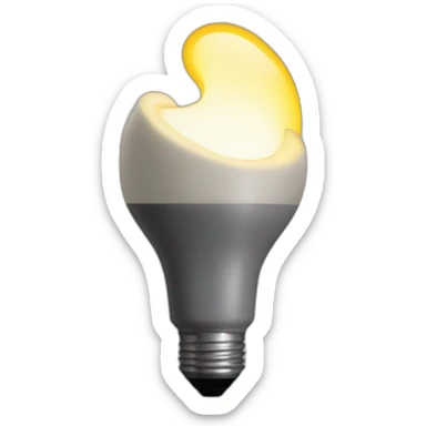 mate y bombilla sticker