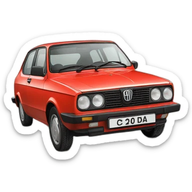 skoda 120 sticker