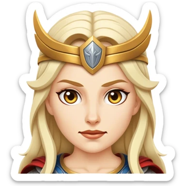 asgard, grito de guerra. sticker